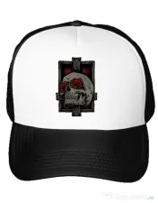 Sapca personalizata Skullcross Alb