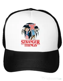 Sapca personalizata Stranger Ricks Alb