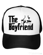 Sapca personalizata The boyfriend Alb