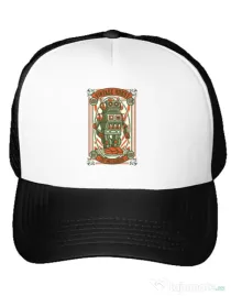 Sapca personalizata Vintage Robot Alb