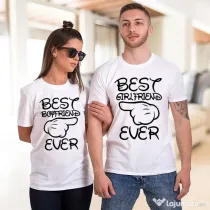 Set Tricouri Cuplu Best Couple