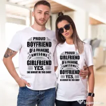 Set Tricouri Cuplu Proud of Each Other