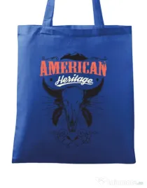 Sacosa din panza American heritage Albastru regal