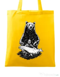 Sacosa din panza Bearware Galben