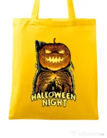 Sacosa din panza Jack o lantern Galben