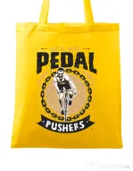 Sacosa din panza Pedal pushers Galben