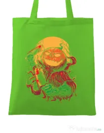 Sacosa din panza Pumpkinhead Butcher Verde mar