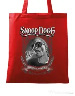 Sacosa din panza Snoop Rosu