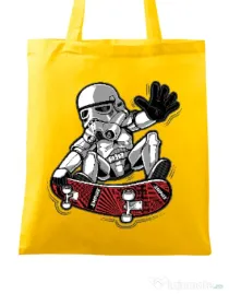 Sacosa din panza Trooper trick Galben