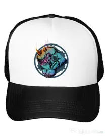 Sapca personalizata Helmet demons Alb