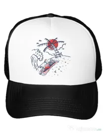 Sapca personalizata Relax Skeleton Alb