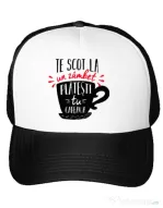 Sapca personalizata Te scot la un zambet Alb