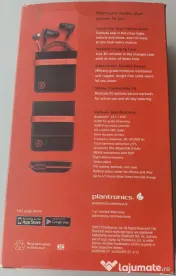 Casti audio wireless BT - Plantronics BackBeat GO2, sweat-proof, Over the Neck