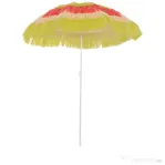 Outsunny Umbrelă Hawaiană Portabilă, Acoperitoare Ø160cm, Impermeabilă, Înălțime până la 180cm