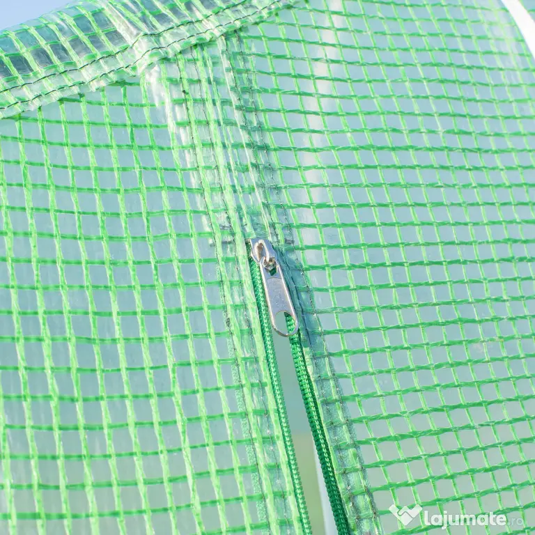 Outsunny Sera Gradina Verde Pentru Legume 6x3x2 | Aosom Romania