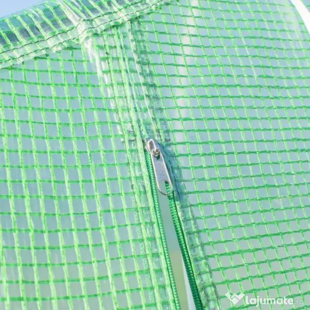 Outsunny Sera Gradina Verde Pentru Legume 6x3x2 | Aosom Romania