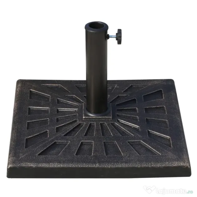 Outsunny Bază Greutate pentru Umbrelă de Soare, Rezistentă, Φ3,8-4,8cm, 16Kg, Ideală pentru Grădină | Aosom Romania
