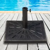 Outsunny Bază Greutate pentru Umbrelă de Soare, Rezistentă, Φ3,8-4,8cm, 16Kg, Ideală pentru Grădină | Aosom Romania