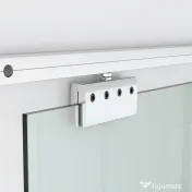 Homcom Usa Glisanta din Sticla pentru Interior, 210x75cm 