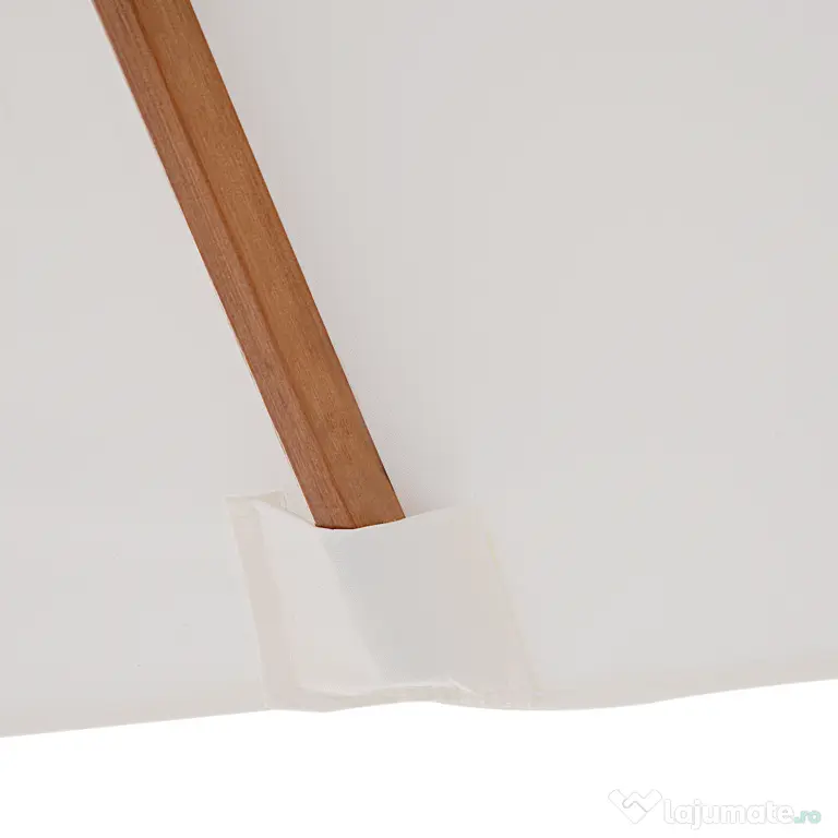 Outsunny Umbrelă de Grădină cu Mecanism de Înclinare, Design Clasic, 2x1.5m, Bej | Aosom Romania