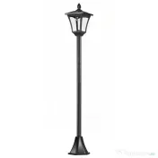 Outsunny Felinar LED Solar 160 cm – Design Negru pentru Gradina 
