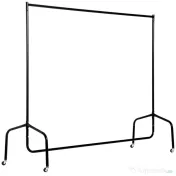 HOMCOM Suport pentru haine cu 4 roți de fier, 150x60x150cm | Aosom Romania 