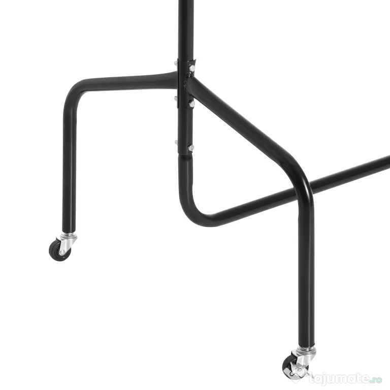 HOMCOM Suport pentru haine cu 4 roți de fier, 150x60x150cm | Aosom Romania