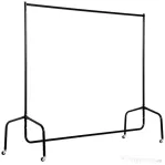 HOMCOM Suport pentru haine cu 4 roți de fier, 150x60x150cm