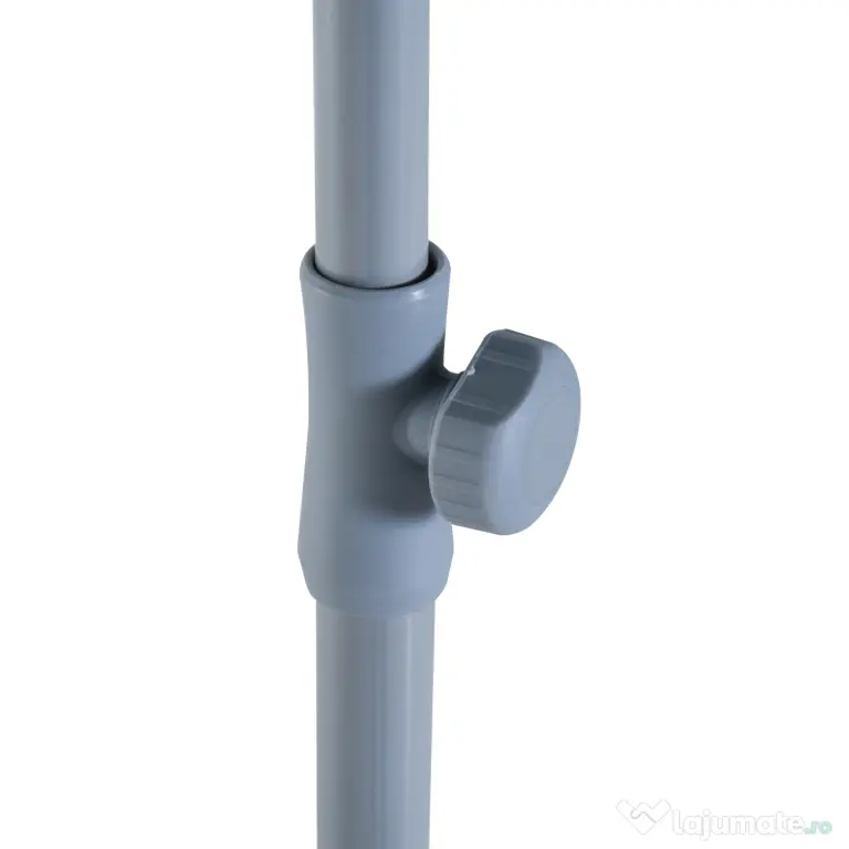 Outsunny Umbrela de Gradina cu acoperis inclinabil, Φ220cm Culoare verde Inchis | Aosom Romania