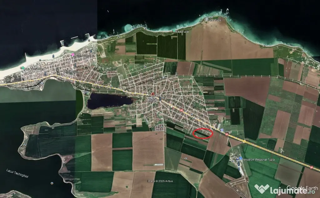 Vand teren in Tuzla lot de casa intravilan