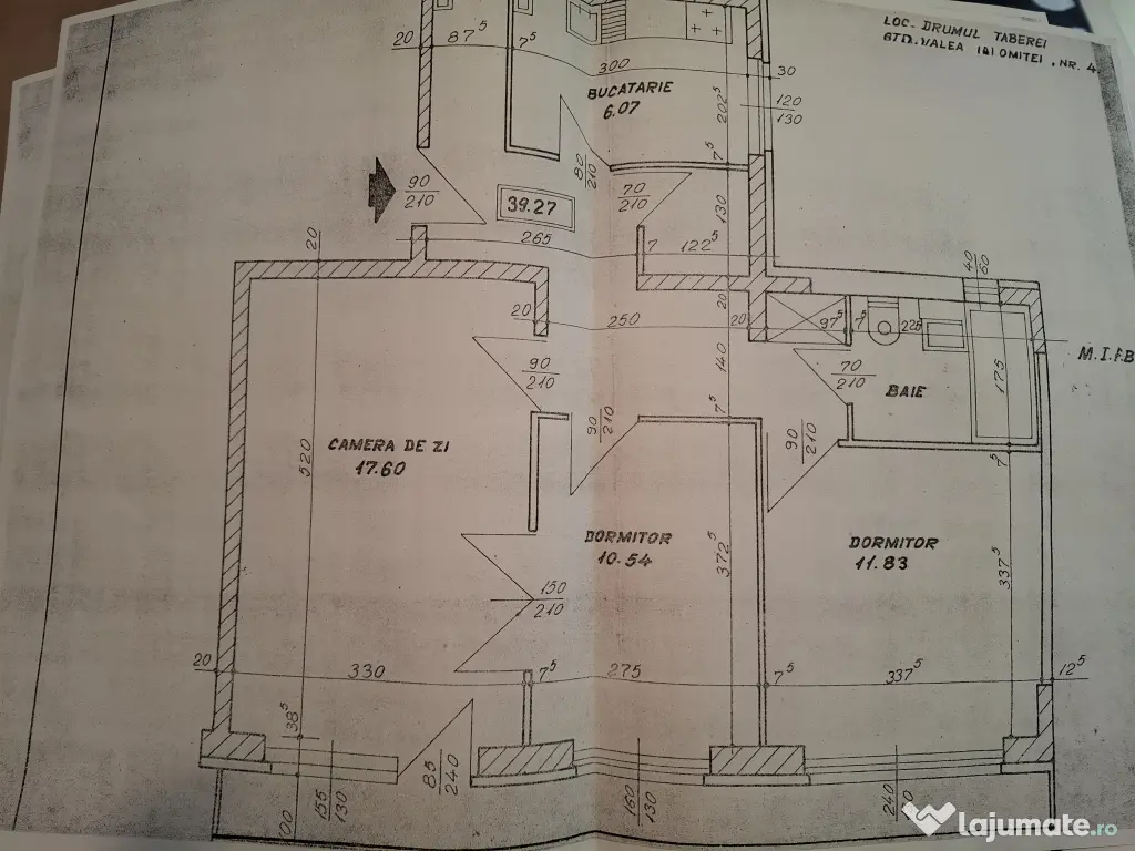 Apartament 3 camere, decomandat. Bloc reabilitat. Drumul Taberei. Proprietar
