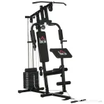 HOMCOM Aparat Multifunctional Fitness – Greutati & Antrenament Complet
