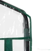 Outsunny Sera pentru Balcon Compacta cu 4 Rafturi pentru Plante, Sera pentru Gradina cu Acoperis din PVC Transparent, 70x50x160cm 