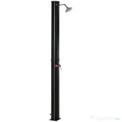 Dus Solar de Gradina Outsunny Incalzit 55° pentru Exterior, 35L cu Mixer, Negru | Aosom Romania 