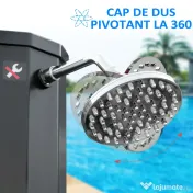 Dus Solar de Gradina Outsunny Incalzit 55° pentru Exterior, 35L cu Mixer, Negru | Aosom Romania 