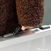 HOMCOM Rampă pentru Scaun cu Rotile Pliabilă din Aluminiu Texturat, Rampă Portabilă pentru Prag de 5 cm, 60x72x5 cm, Argintiu | Aosom Romania 