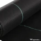 Outsunny 2 x 25 m Bariere Impotriva Buruienilor, Tesatura pentru Peisaj, pentru Controlul Buruienilor in Sere si Gradini, Robusta si Usor de Montat 