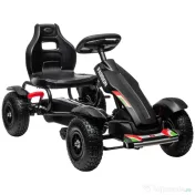 HOMCOM Kart Pedale Reglabil 5-12 Ani | Aosom Romania 