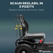 HOMCOM Kart Pedale Reglabil 5-12 Ani | Aosom Romania 