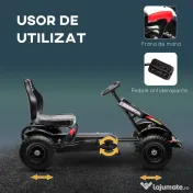 HOMCOM Kart Pedale Reglabil 5-12 Ani | Aosom Romania 