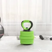 SPORTNOW Set Antrenament 4-in-1 Gantere Reglabile Suport Flotari Greutati Libere 40KG pentru Fitness | Aosom Romania 