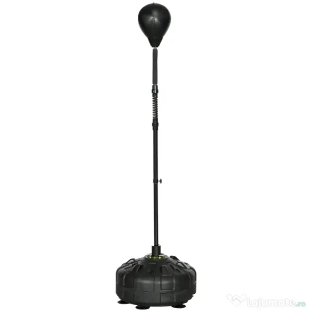 SPORTNOW Minge de Box de Podea Bază Umplută Înălțime Reglabilă 145-180 cm | Aosom Romania