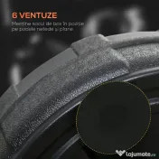 SPORTNOW Punching Ball de Podea cu Bază Reumplută și Ventuze, Înălțime Reglabilă 145-180 cm, Negru 
