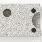 Outsunny Baza Umbrelă Gradină 25kg Granit Oțel Inoxidabil pentru Stâlpi Ø32-48mm | Aosom Romania