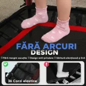 HOMCOM Trambulină Elastică pentru Copii 3-10 Ani cu Intrare cu Fermoar și Țevi Căptușite, Ø163,5x190 cm, Roșu | Aosom Romania 