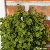 HOMCOM Plantă Artificială Eucalipt Spiralat cu Ghiveci Inclus Rezistent la Raze UV, Ø17,5x90 cm, Verde | Aosom Romania