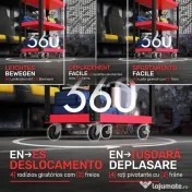 HOMCOM Cărucior Porta Unelte cu 3 Rafturi din Metal și PP, 70.5x35x82.5 cm, Roșu și Negru | Aosom Romania 
