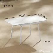 Outsunny grădină terasă lemn fals | Aosom Romania