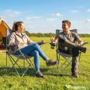 Outsunny scaun fotoliu pescar | Aosom Romania 