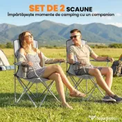 Outsunny scaun fotoliu pescar | Aosom Romania 